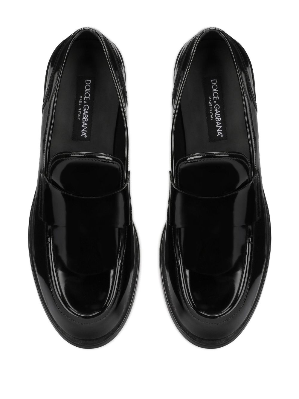patent-leather loafers - 4