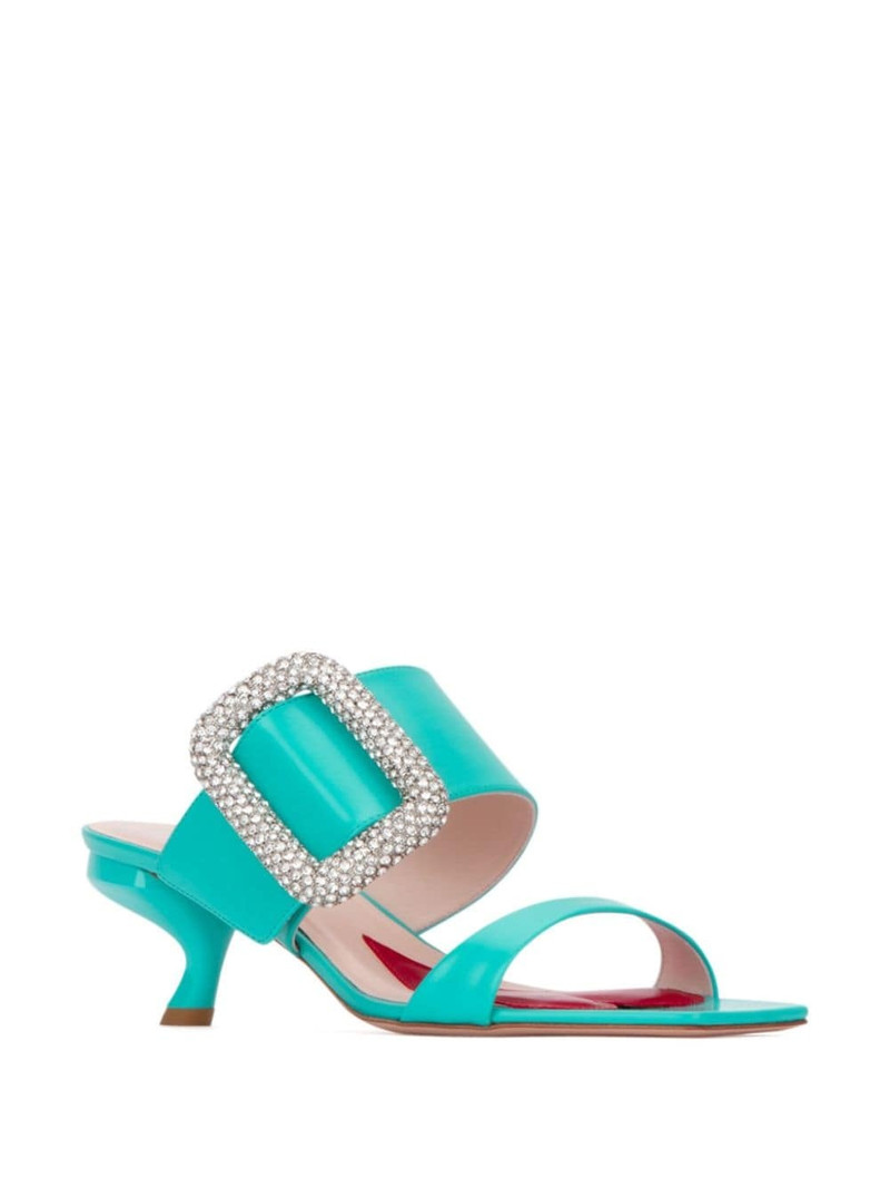 Roger Vivier 55mm Viv' Choc mule outlook