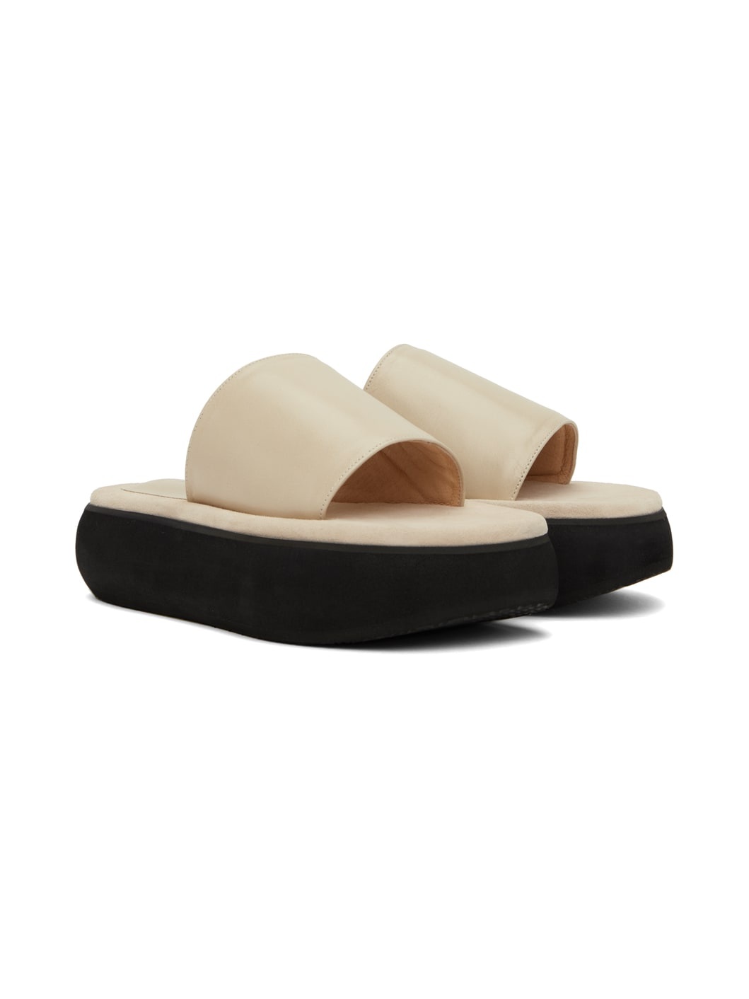 Yellow Boat Padded Platform Slides - 7