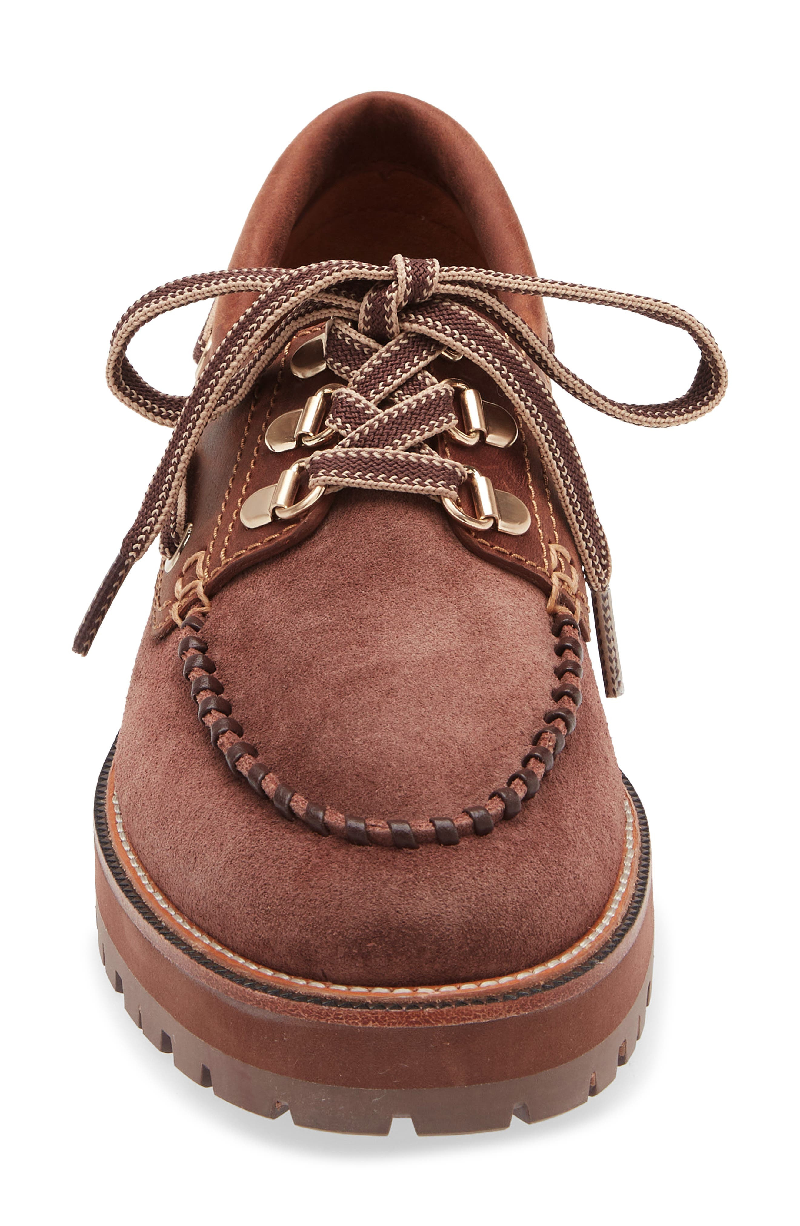 rag & bone Cameron Boat Shoe in Mocha Suede at Nordstrom - 4