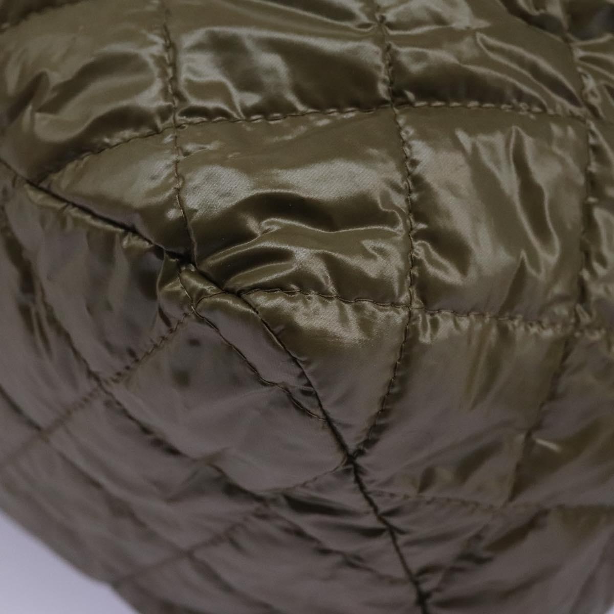 Burberry Shoulder Bag Nylon Khaki - 12