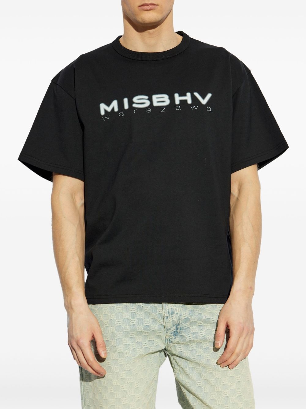 logo-print T-shirt - 3