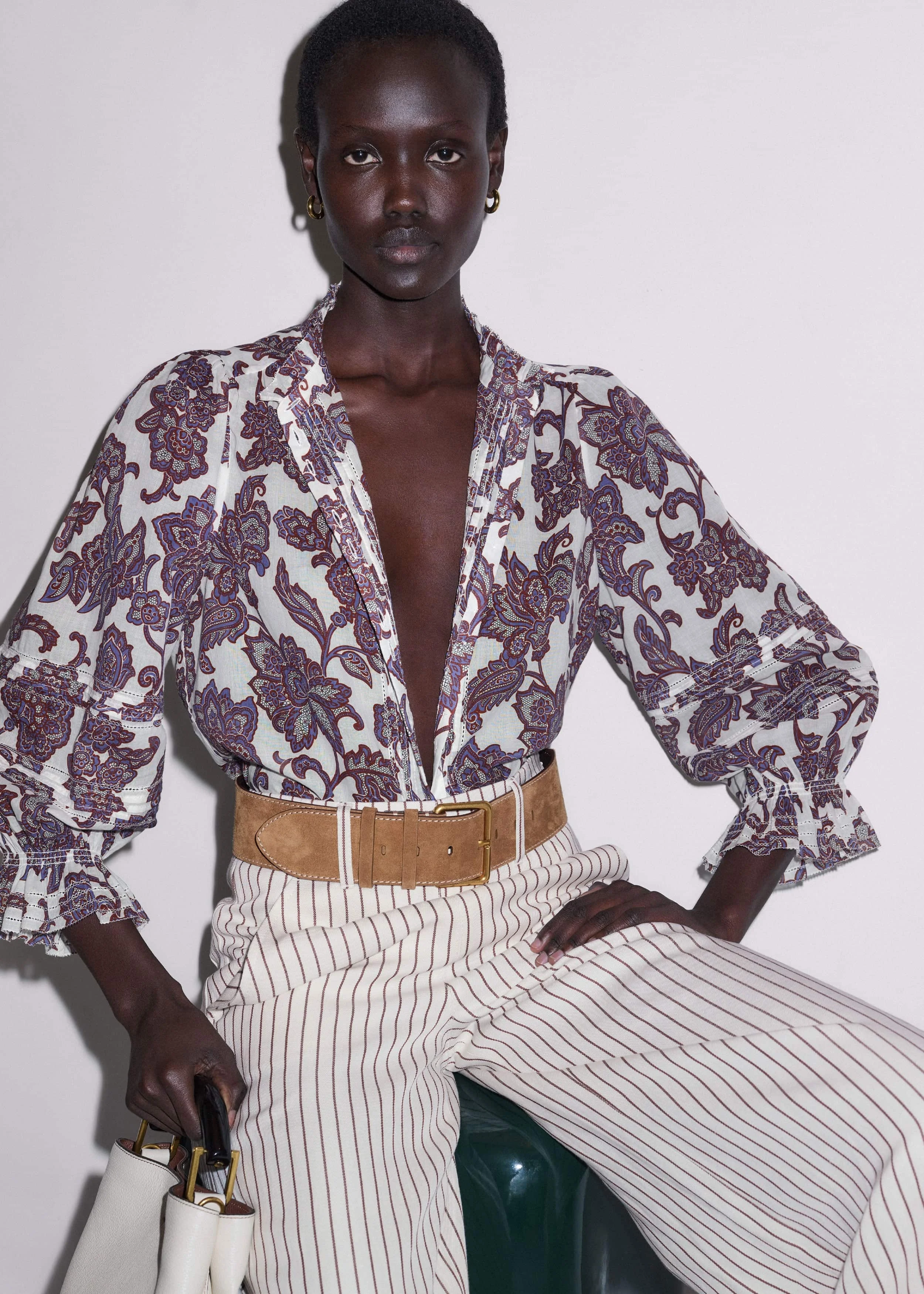 Straight Blouse - 1