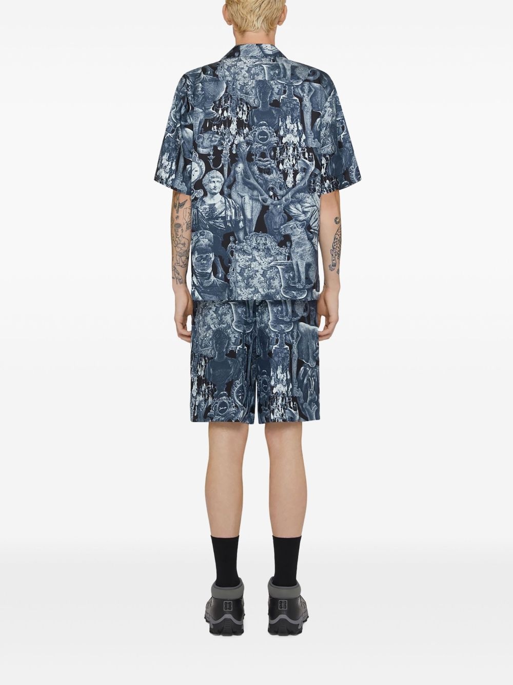 all-over printed bermuda shorts - 3