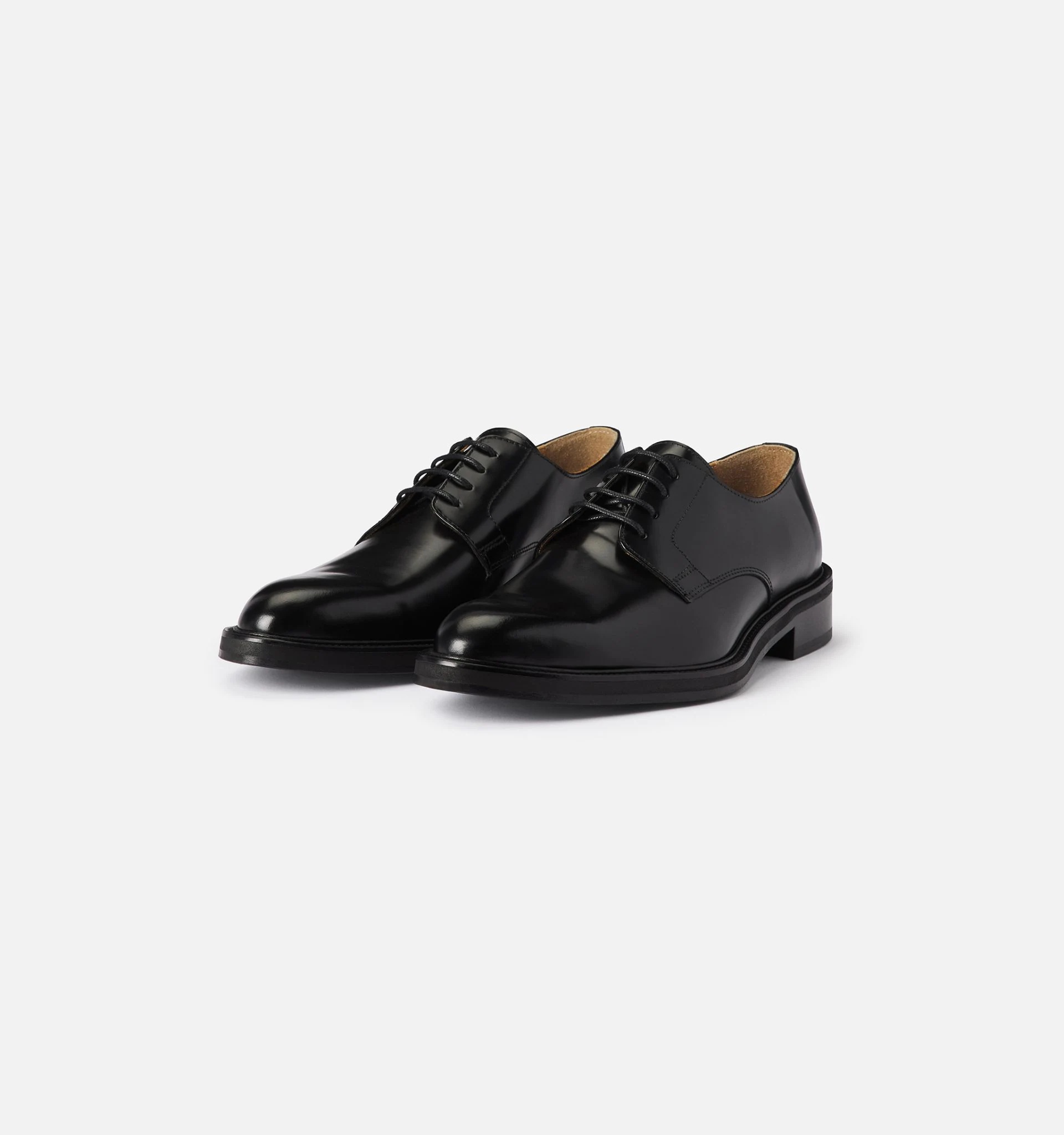 Derbies With Leather Sole - 4