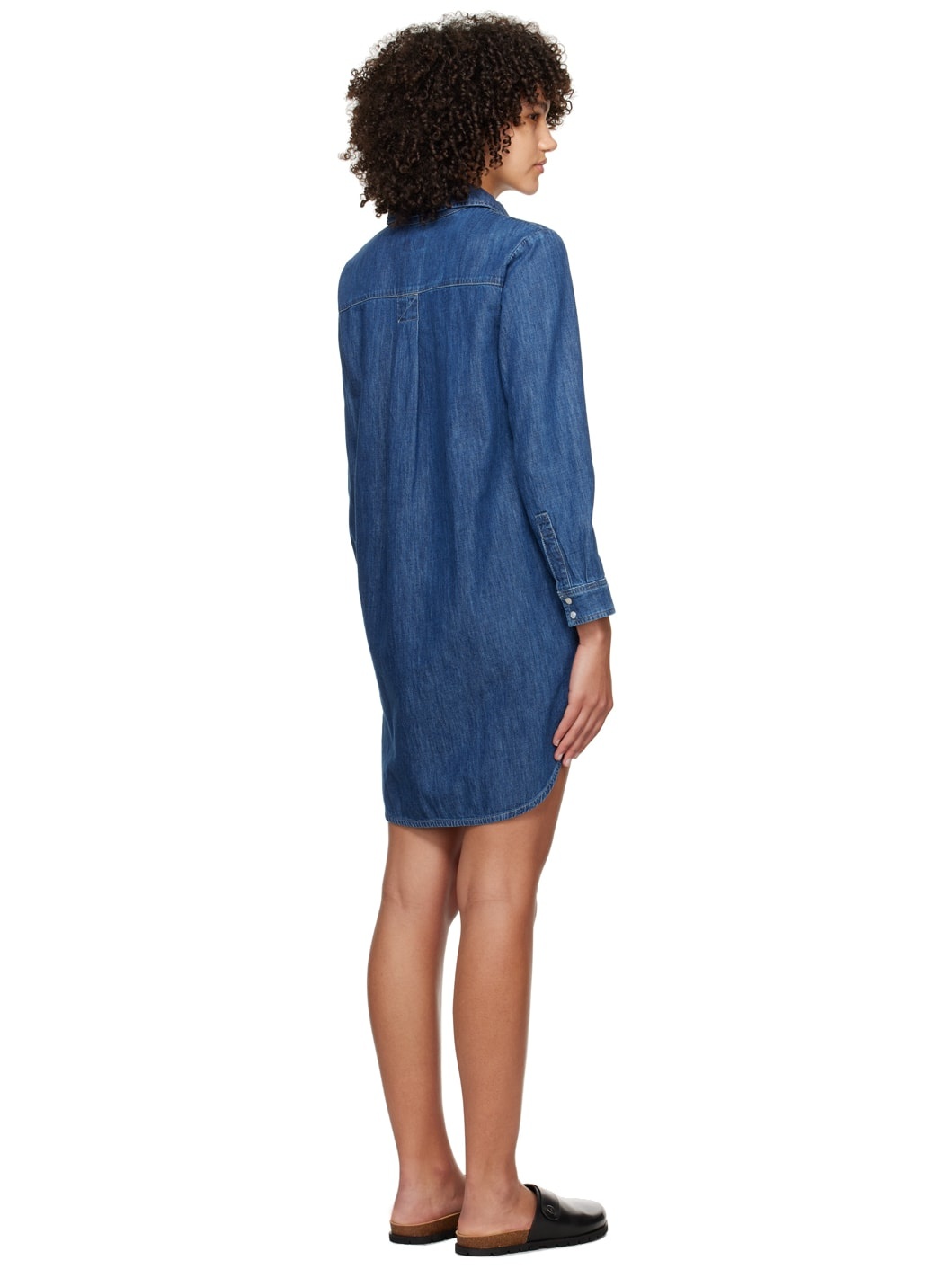 Indigo Texas Denim Minidress - 3