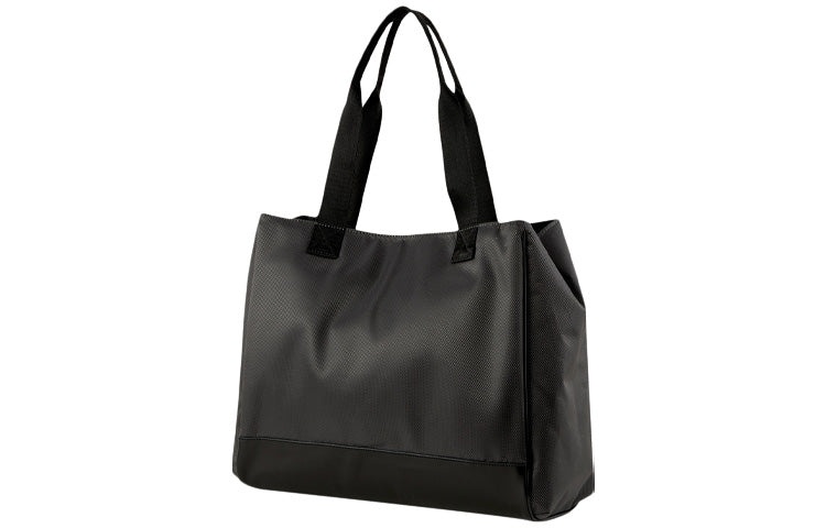 (WMNS) PUMA Prime Time Large Shopper Bag 'Black' 077943-01 - 2