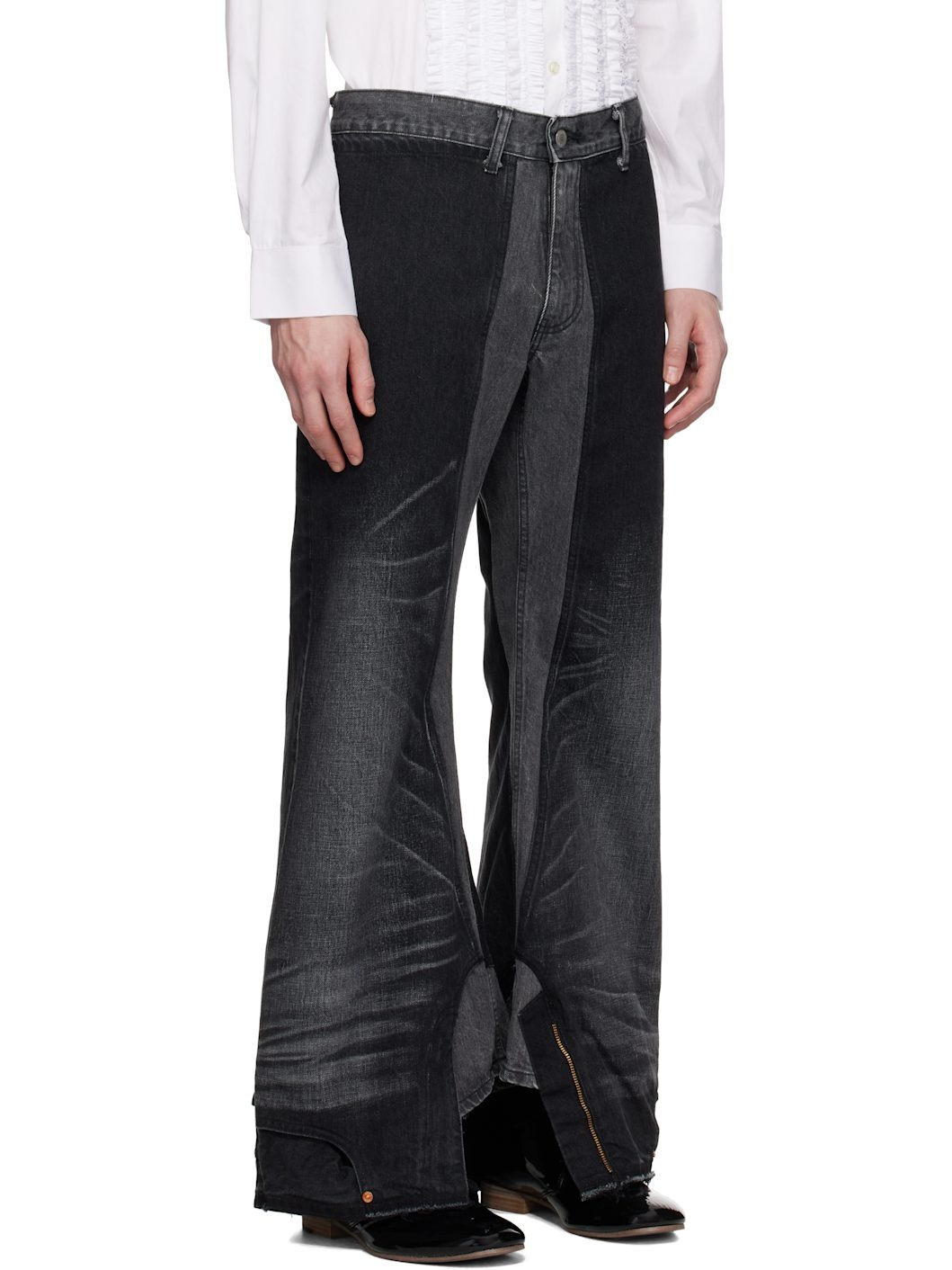 Black Levi's Edition Garment Treated W Name Jeans - 2