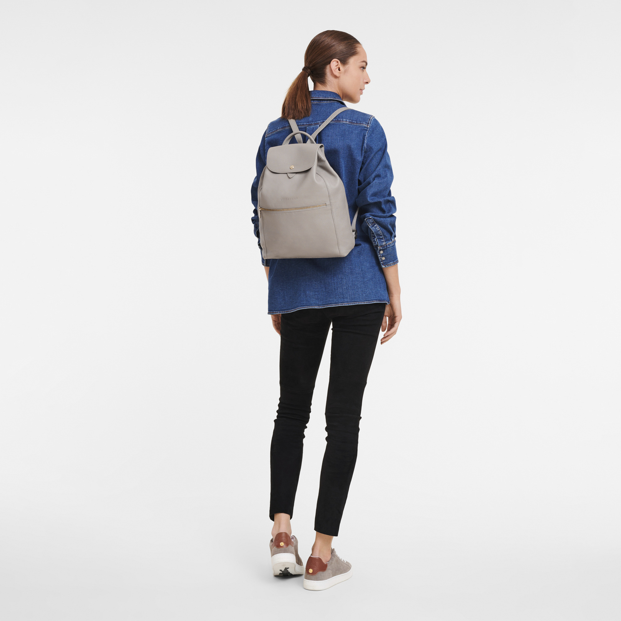 Le Foulonné Backpack Turtledove - Leather - 2