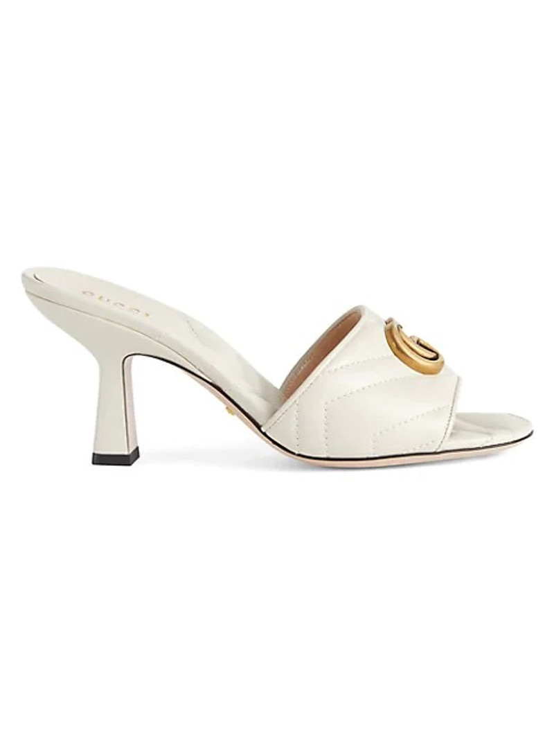 GG Marmont Matelassé Mules - 1