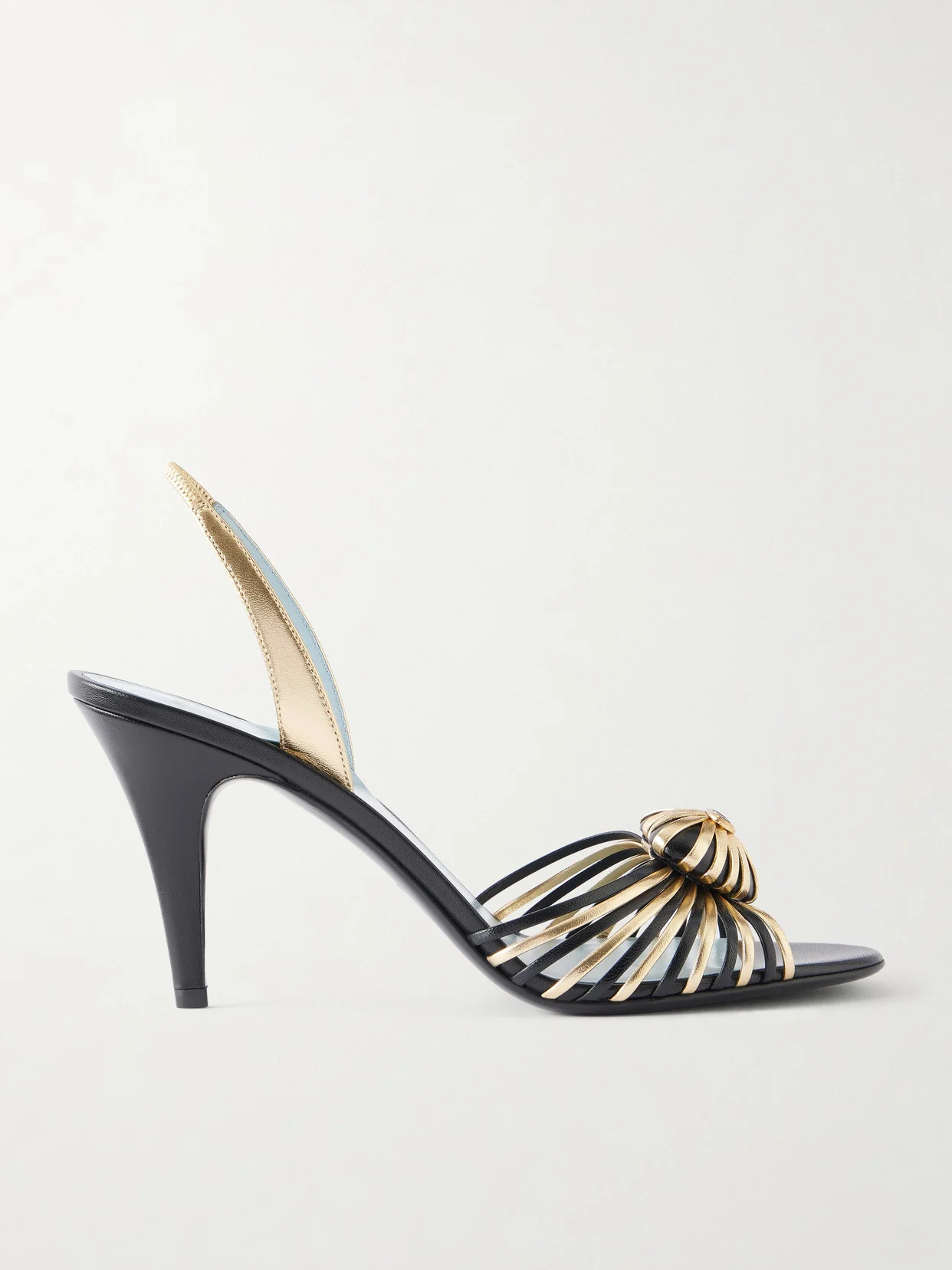 Coeur Royal 85 Embellished Leather Sandals - 1