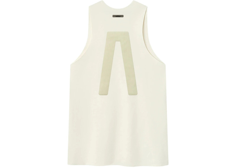 Fear of God Fear of God Athletics Performance Jersey Tank Cream White outlook