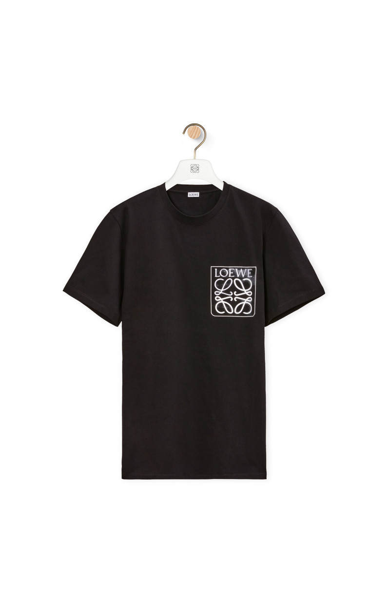 Regular fit T-shirt in cotton - 1