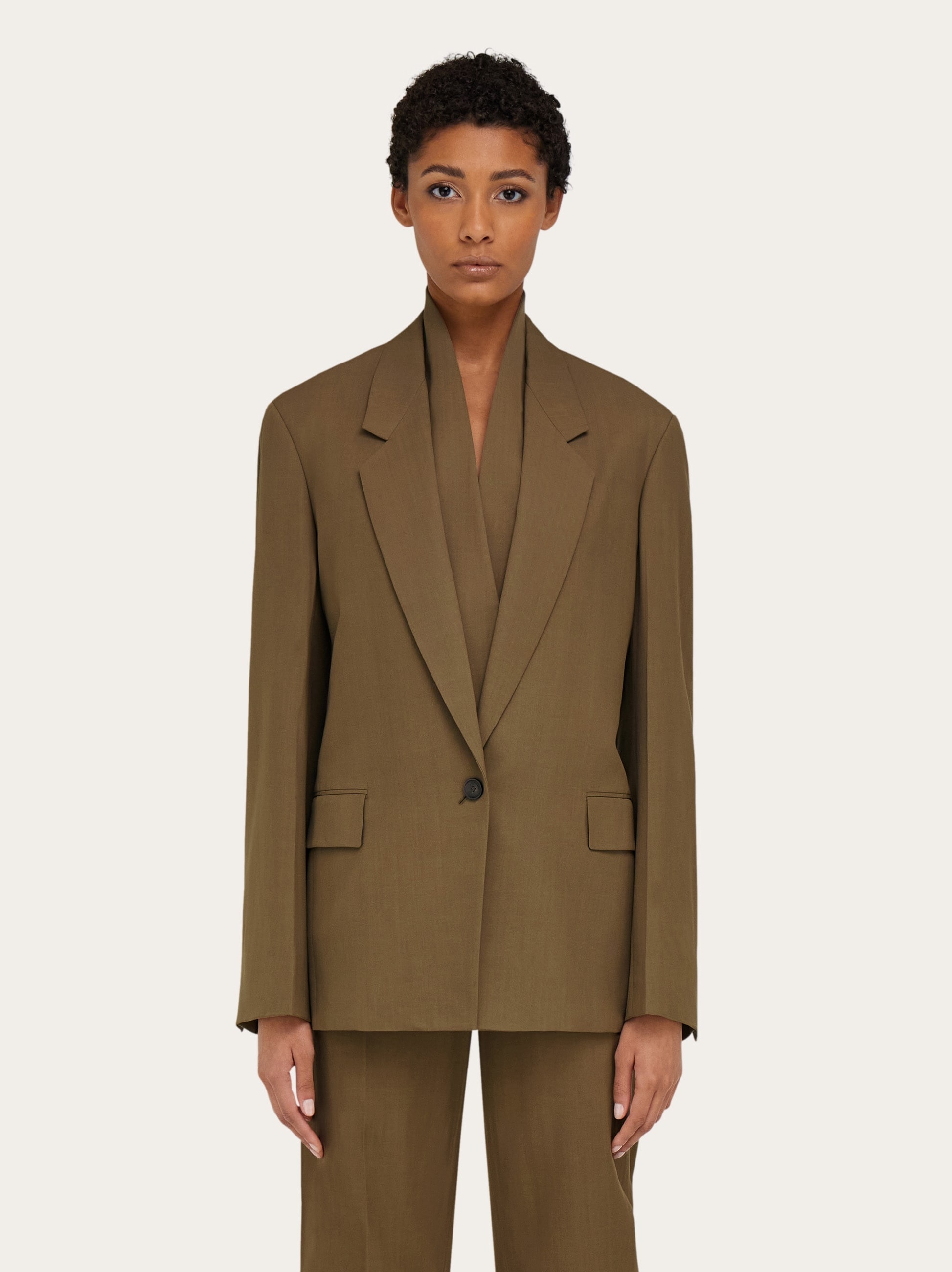 Single breasted blazer - 8