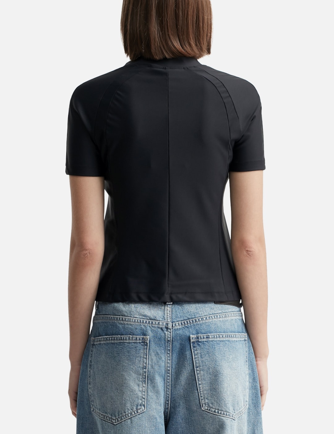 LOGO DETAILED RASH GUARD - 3