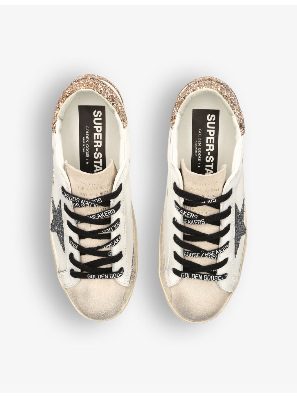 Women's Super-Star 82532 leather low-top trainers - 2