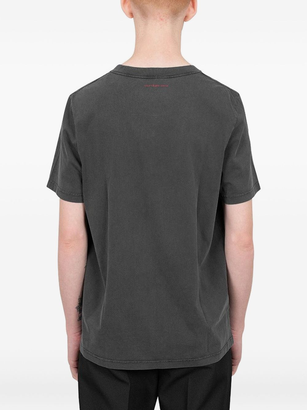 logo-print T-shirt - 3