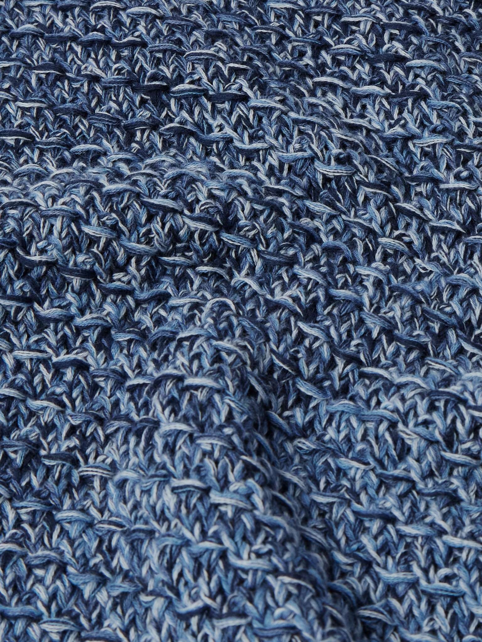 Degradé Cotton-Jacquard Sweater - 4