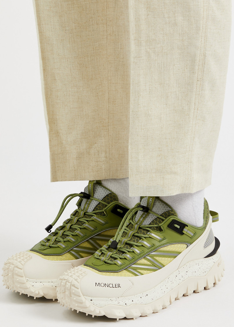 Moncler Grenoble Trailgrip panelled mesh sneakers outlook