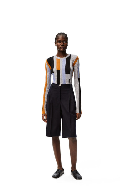 Loewe Stripe top in ribbed  wool outlook