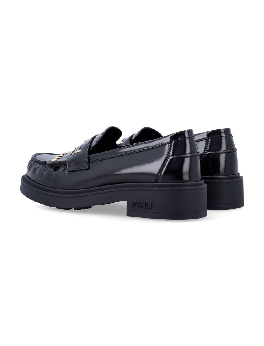 Fendi Leather Loafers - 4