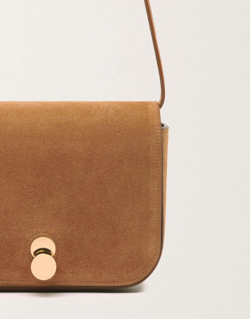 Eclissi Messenger in suede 4