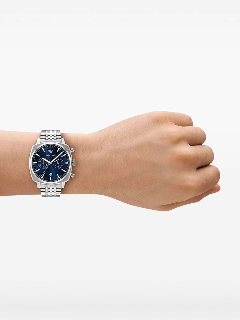EMPORIO ARMANI round-face 43mm outlook