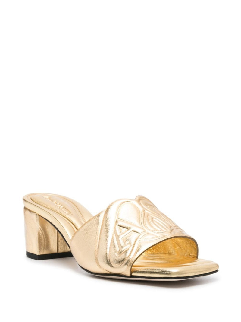 Alexander McQueen 55mm leather sandals outlook