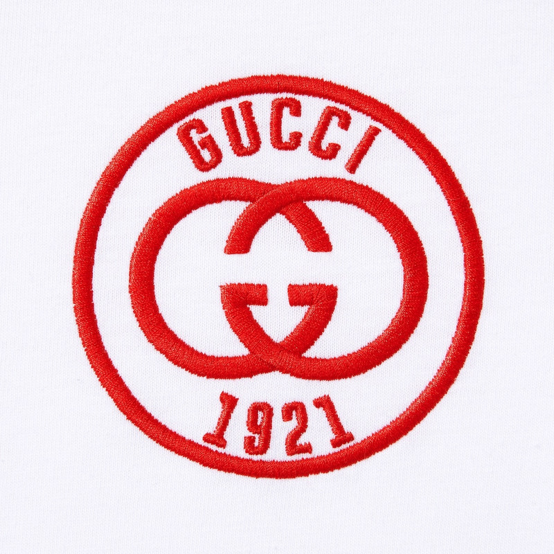 Cotton jersey T-shirt with embroidery 7