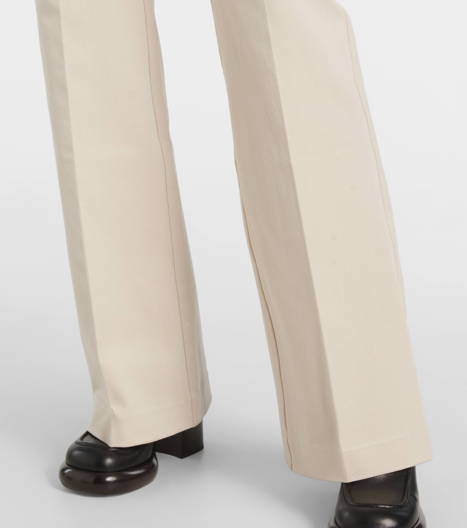 High-rise flared pants - 5