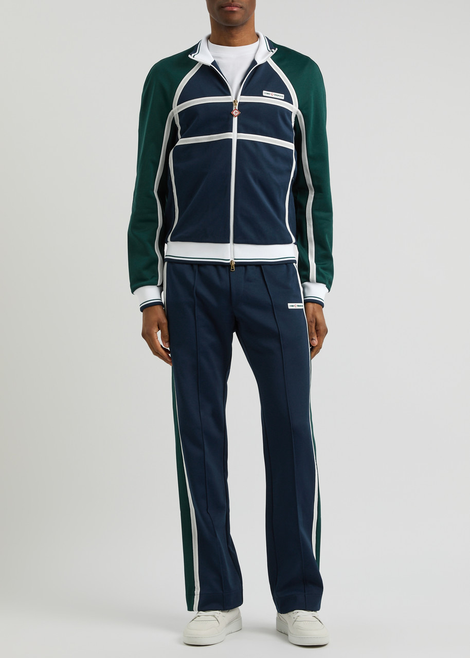 Casablanca Logo Panelled Jersey Track Jacket - 4