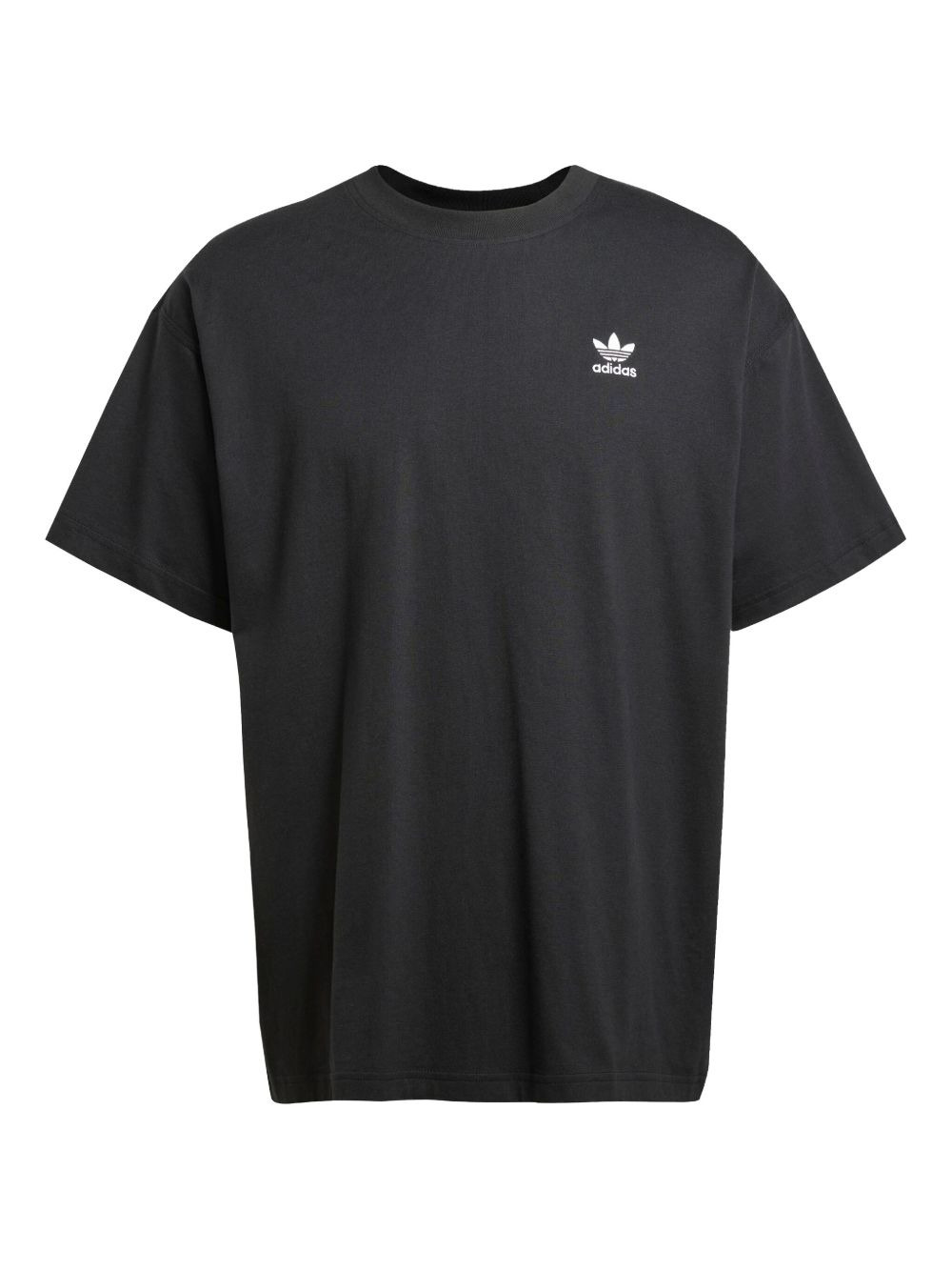 logo-embroidered cotton T-shirt - 1