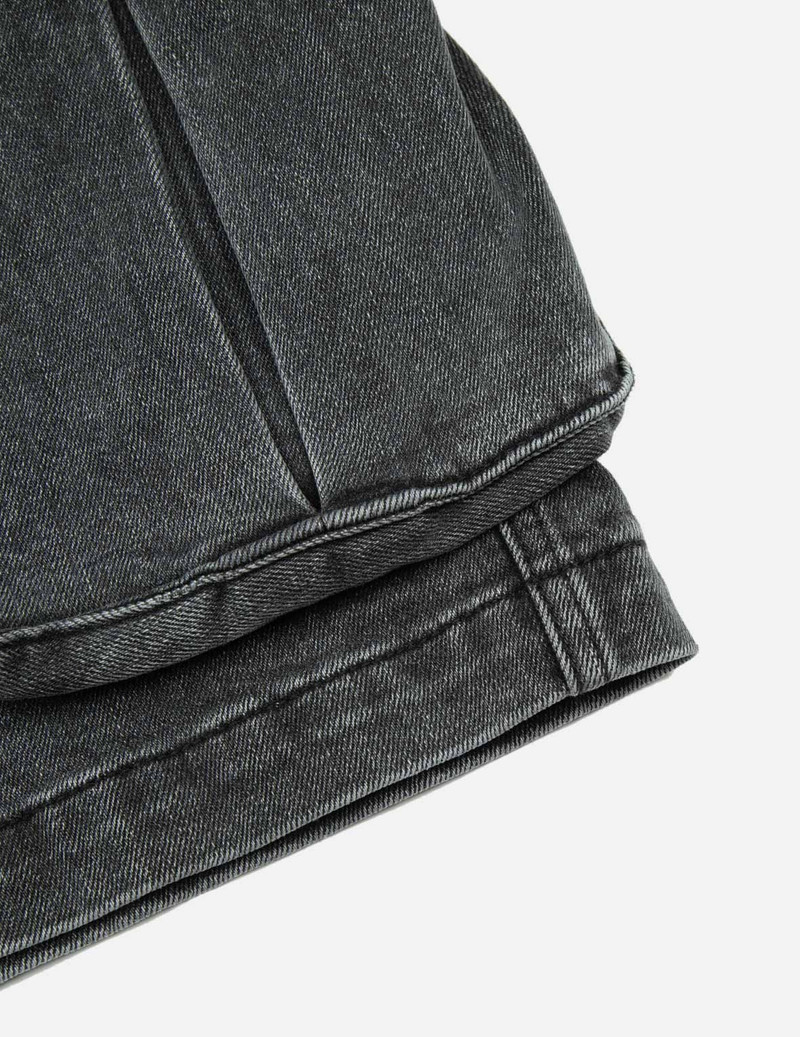 SEAFULL AND LOGO FLAG PRINT FASHION FIT DENIM CARGO SHORTS 10