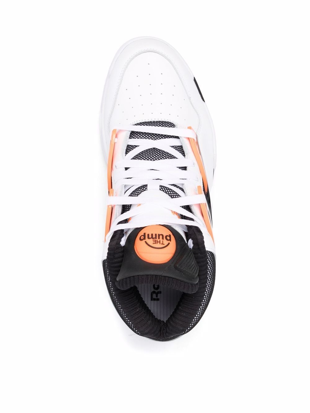 high-top panelled sneakers - 4