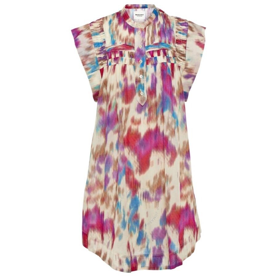 Isabel Marant Etoile Leazali Pleat Detailed Mini Dress - 1