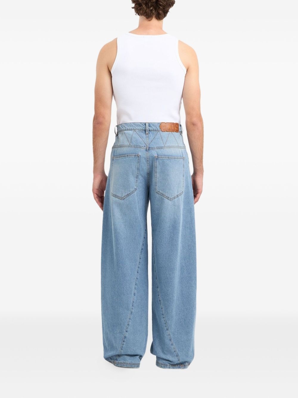 stonewashed jeans - 4