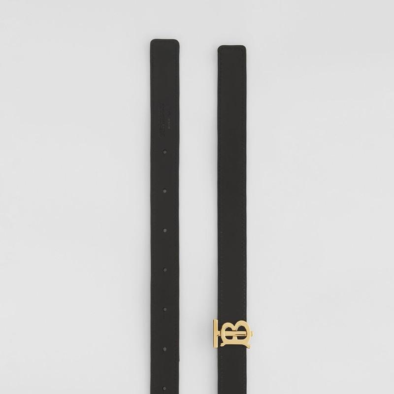 Reversible Vintage Check and Leather Belt 9