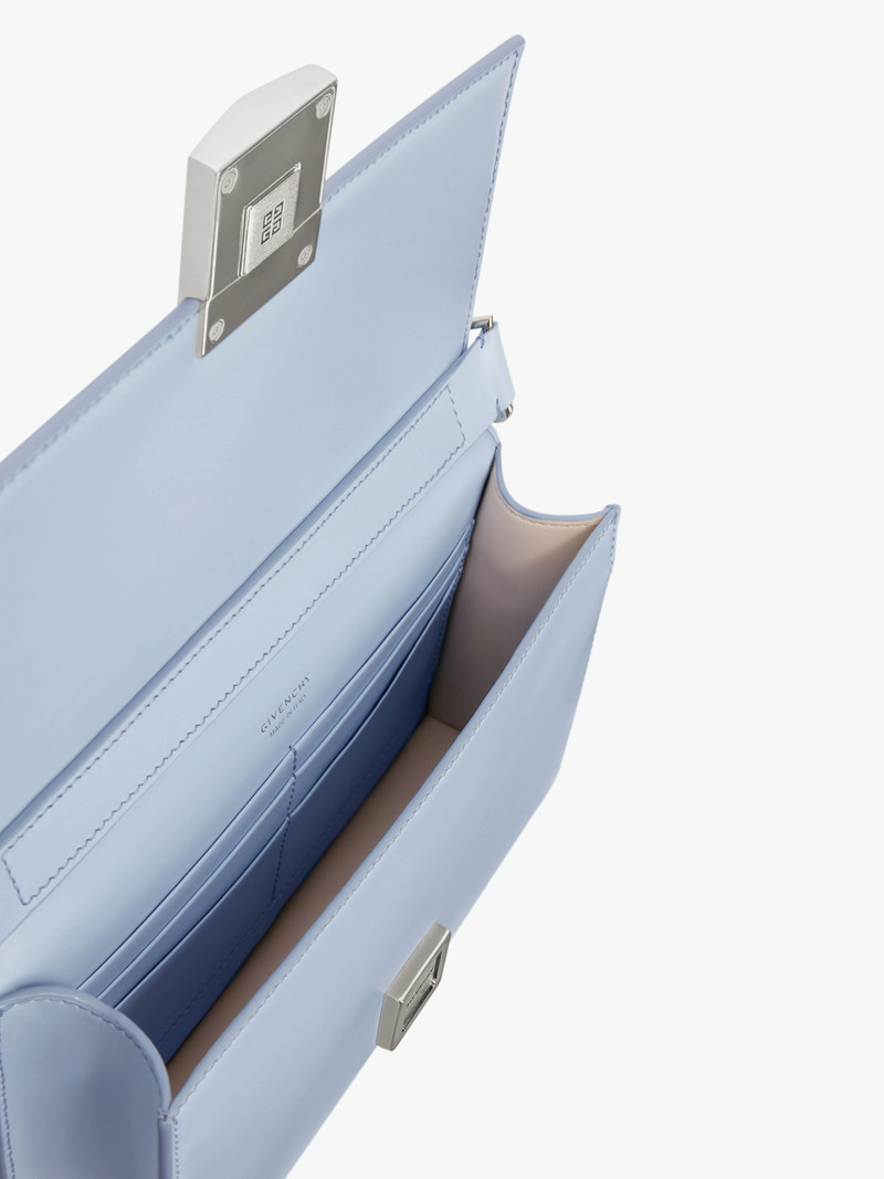 SMALL 4G BAG IN BOX LEATHER WITH CHAIN 6