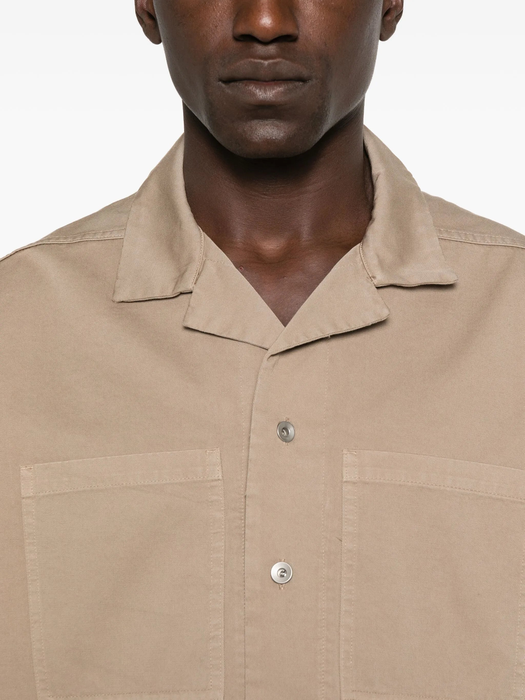 Rick Owens Drkshdw Double-pocket Short-sleeve Shirt - 2