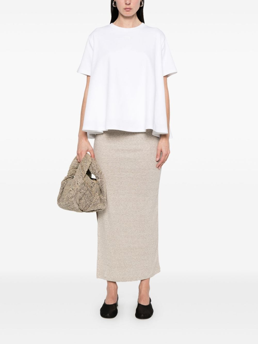 Anagram cotton trapeze t-shirt - 2