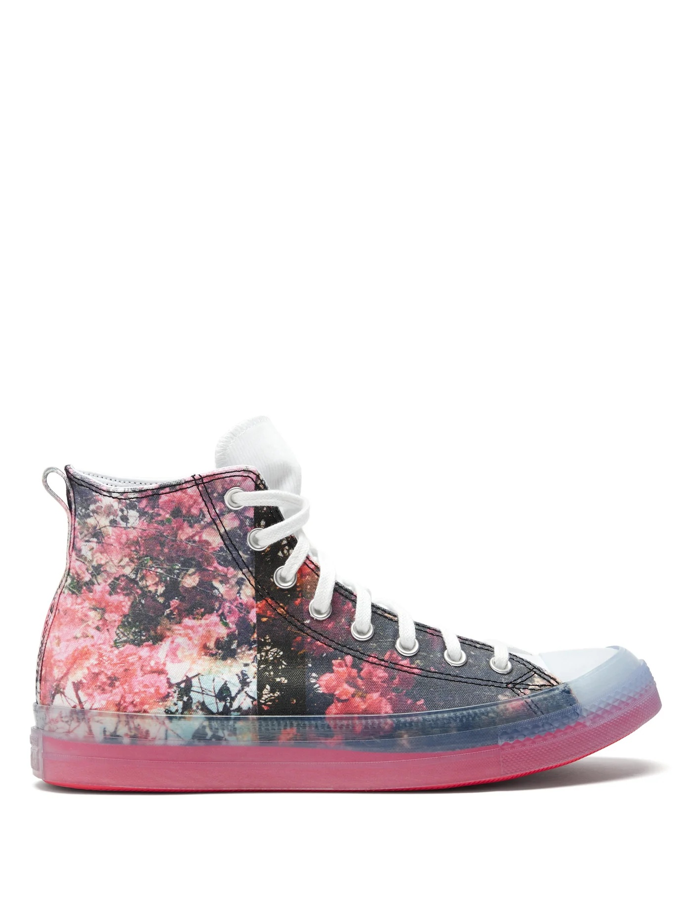 X Shaniqwa Jarvis Chuck CX floral-print trainers - 1