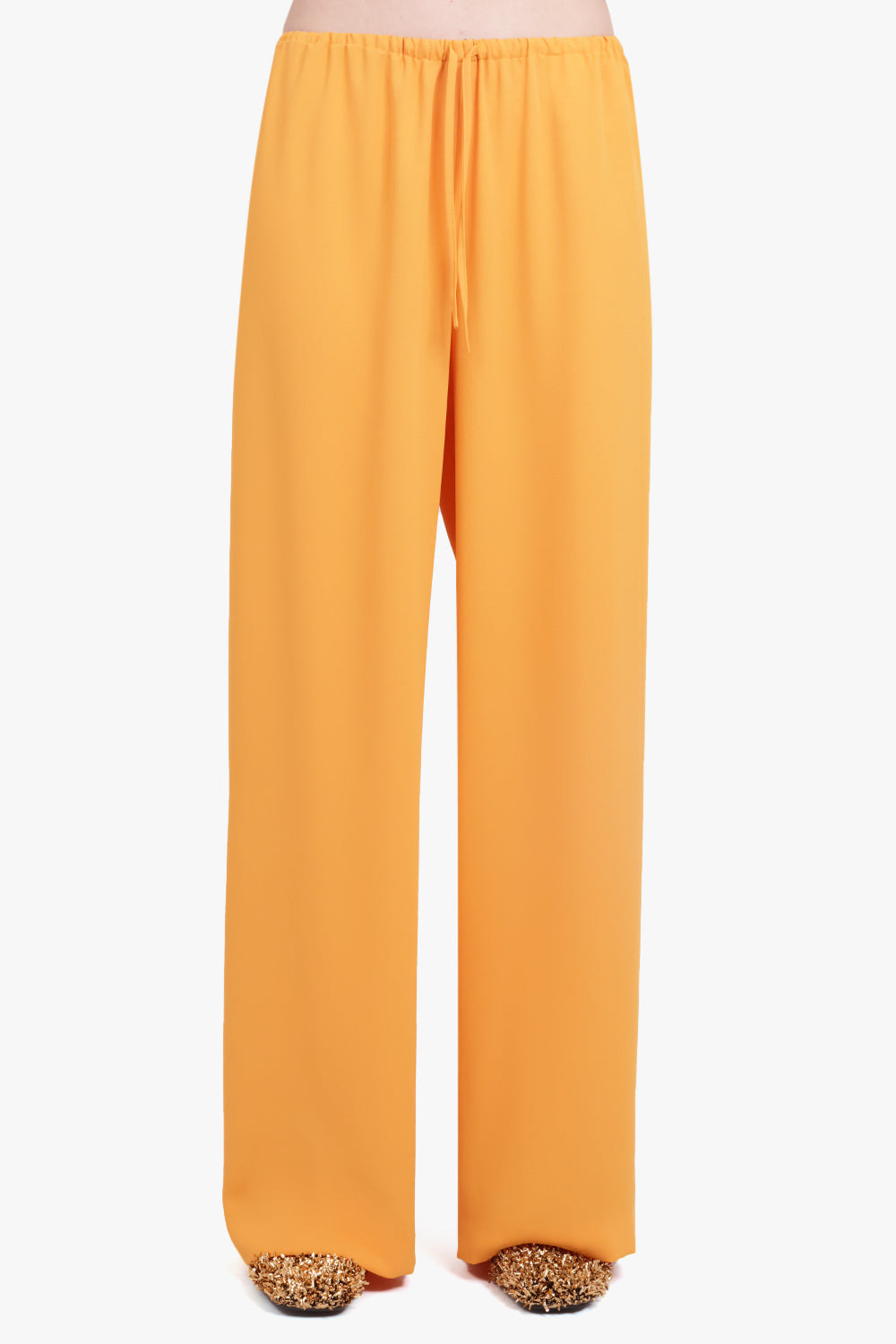 PUVIS WIDE LEG DRAWSTRING PANT | ORANGE - 6