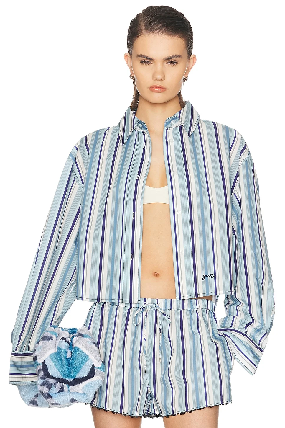 Vester Cropped Shirt - 1