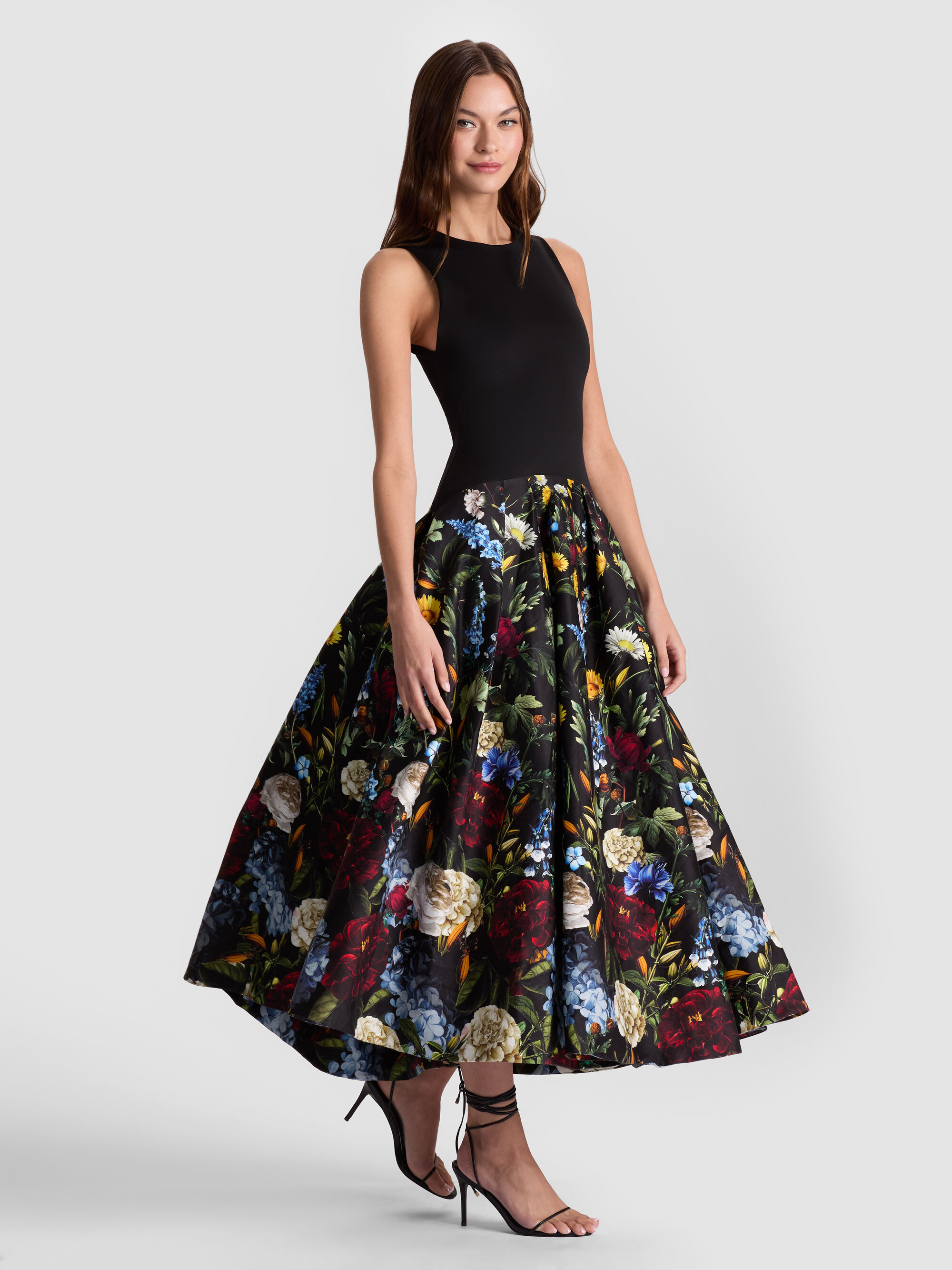 ADLEY DROP WAIST MIDI DRESS - 5