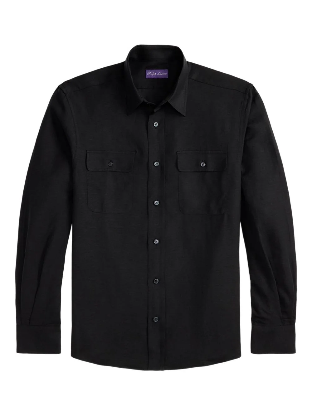 double-pocket long-sleeve shirt - 1