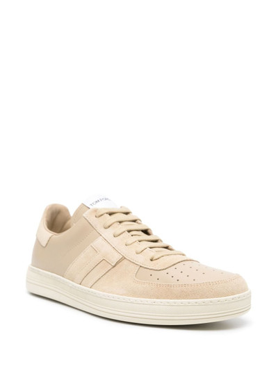 TOM FORD suede leather sneakers outlook