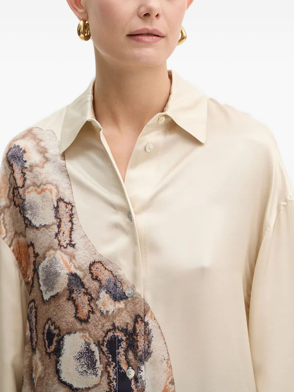 abstract-print shirt - 4