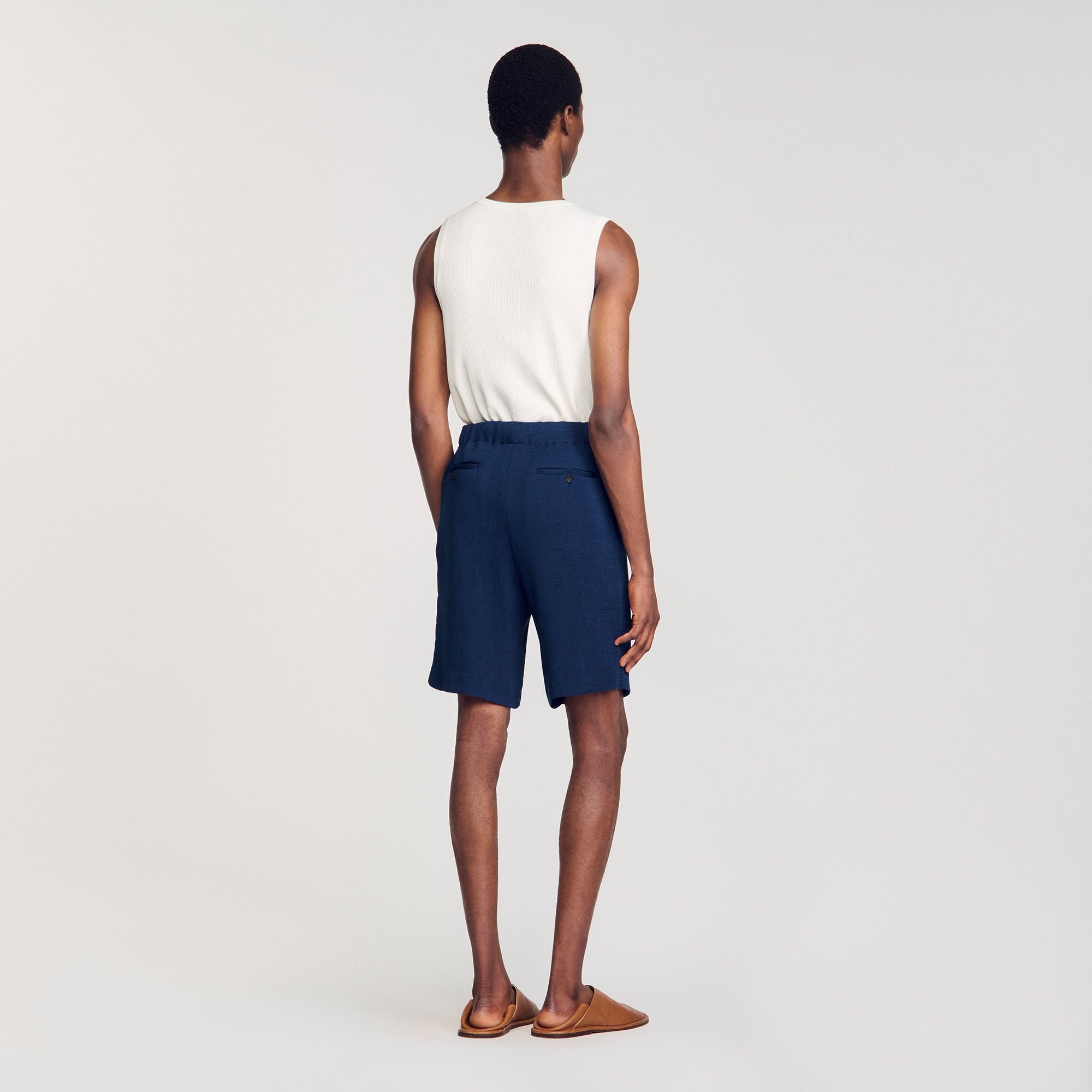 PLEATED BERMUDA SHORTS - 5
