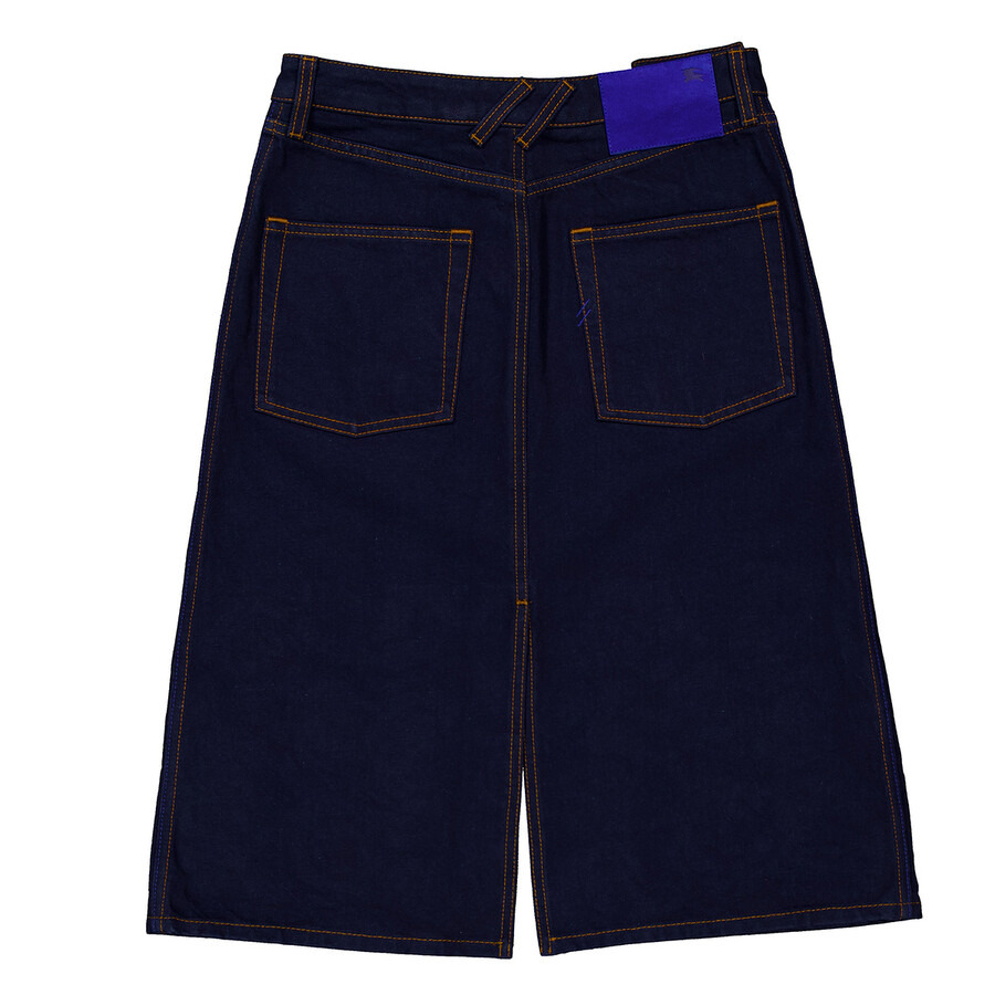 Burberry Japanese Denim Midi Skirt - 2