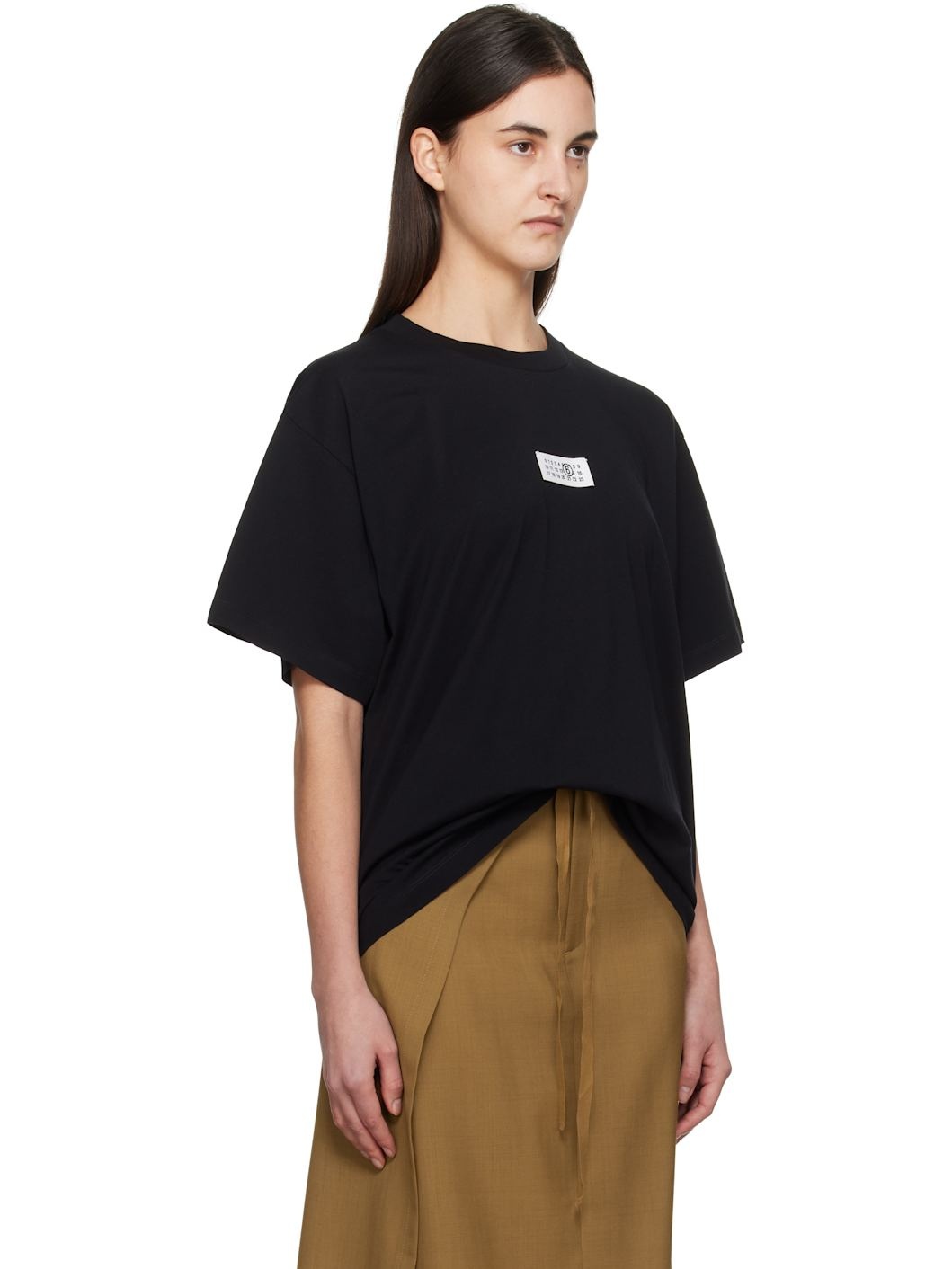 Black Print T-shirt - 2